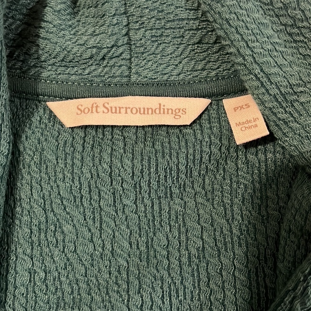 Soft Surroundings Vest/Cardigan PXS - Picture 7 of 7